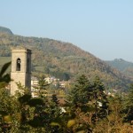 Panorama sul campanile di Bagno