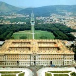 La Reggia di Caserta vista dall'alto