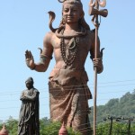 Haridwar, la gigantesca statua di Shiva