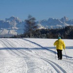 Passeggiata sulla neve