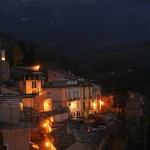 Fascino notturno nel Parco del Gran Sasso. FOTO ROBERTO MARCON