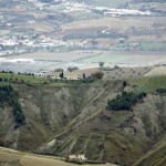 Una bella prospettiva sui calanchi di Atri. FOTO ROBERTO MARCON