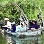 Famiglia di Memoniti a pesca di domenica