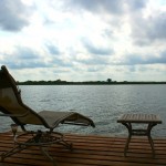 Il pontile del Lamanai Outpost Lodge