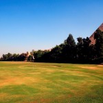 Panorama dal campo di golf