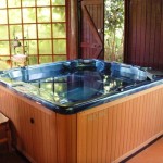 Jacuzzi nel verde