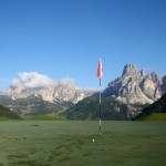 Golf Club Alta Badia, un green