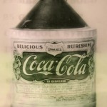 Coca Cola, una delle prime bottiglie