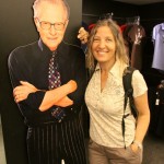 Savina Sciacqua "con" Larry King, il famoso anchorman della CNN