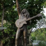 La statua al Museo di Marley