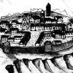 Disegno della Felizzano storica