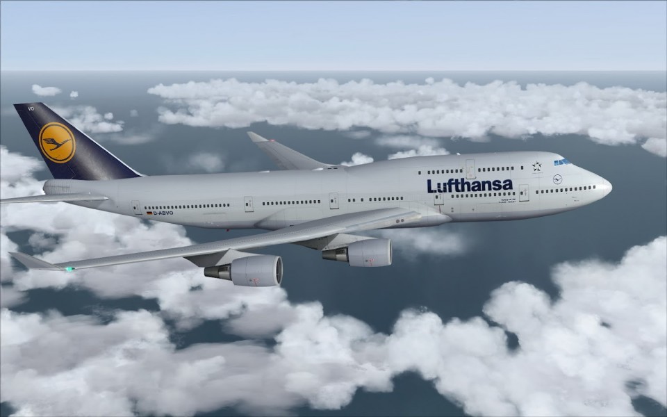 Lufthansa boeing