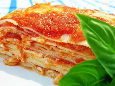 Lasagne a bordo