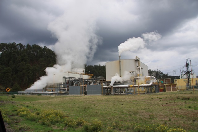 Parco nazionale de Los Azufres, energia incanalata nelle turbine