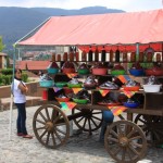 Tlalpujahua, vendita di frutta candita