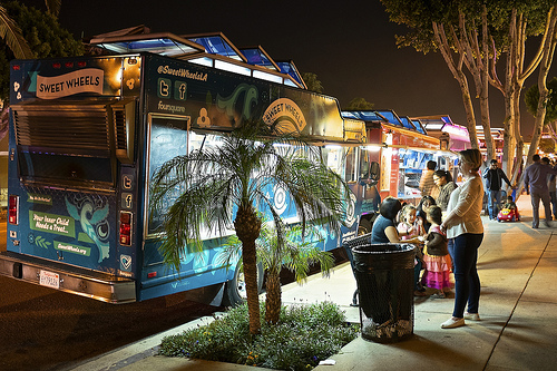 Food trucks di notte