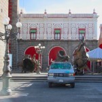 Ingresso laterale della Cattedrale di Puebla