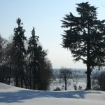 Il Golf Club Castel D'Aviano innevato