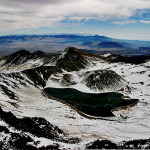 Nevado con la sua laguna