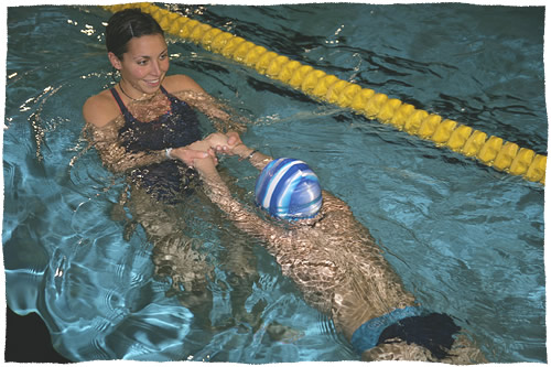 "Mi sono iscritto al corso di nuoto appena tornato a Roma!"