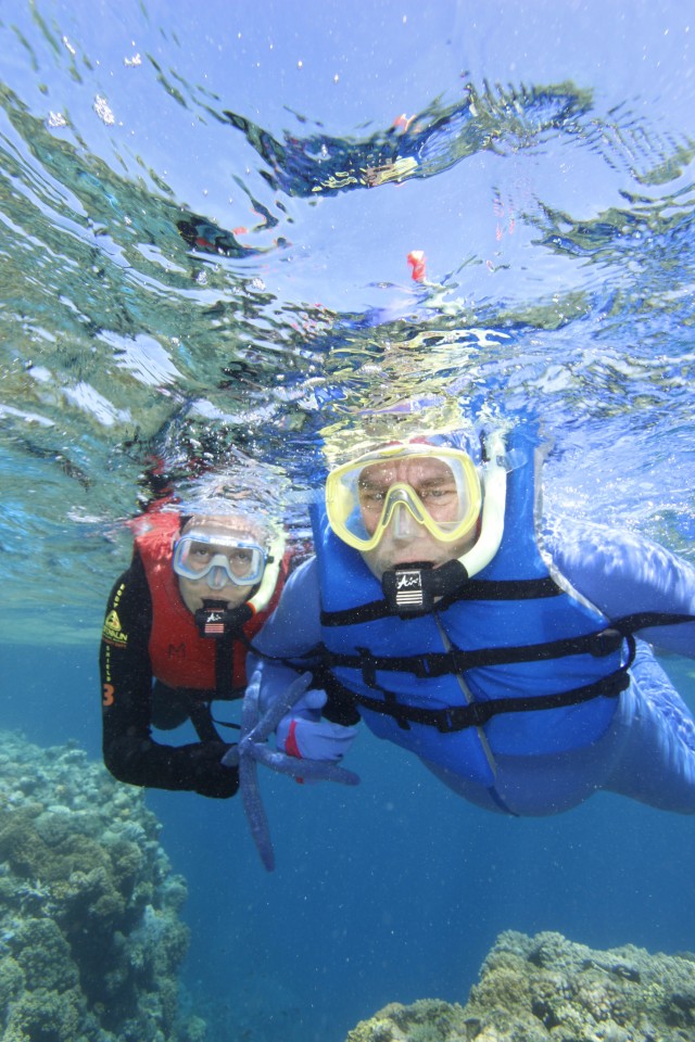 Snorkeling nella Grande Barriera Corallina, tra stelle marine e coralli