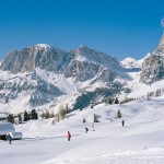 Sulle nevi dell'Alta Badia