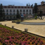 La piazza principale di Sapa