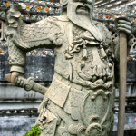 Thailandia, una delle statue del meraviglioso palazzo di Wat Po