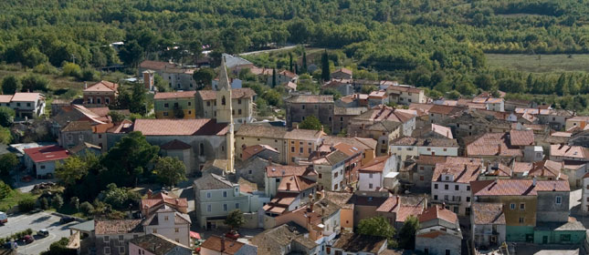 Verteneglio (o Brtonigla), pittoresco borgo