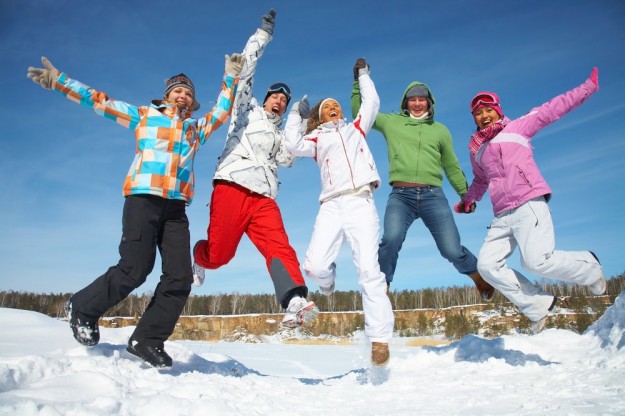 Sulla neve è una festa