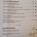 Una parte del Menu