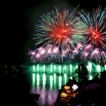 Arona, fuochi d'artificio