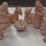 Bangladesh, Natività con magi in terracotta