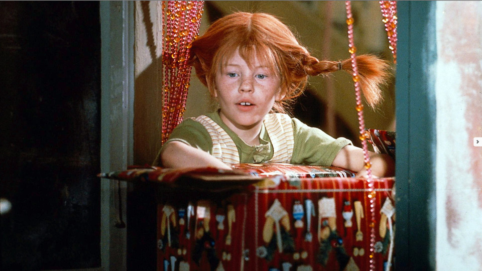 Pippi Calzelunghe durante il film