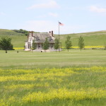 La casa del Generale Custer prima del Little Bighorn