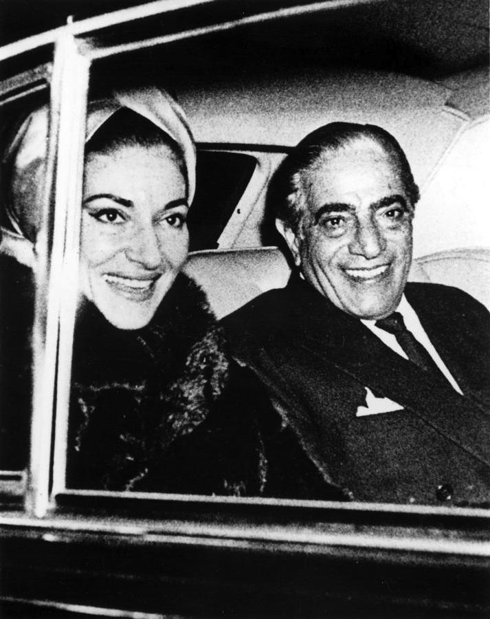 Aristotele Onassis and Maria Callas