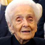 Rita Levi Montalcini è arrivata a 103 anni