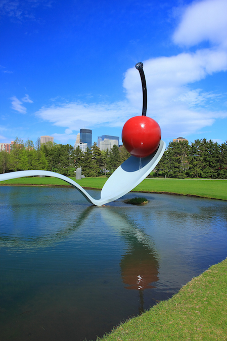 Spoonbridge and Cherry, uno dei simboli di Minneapolis