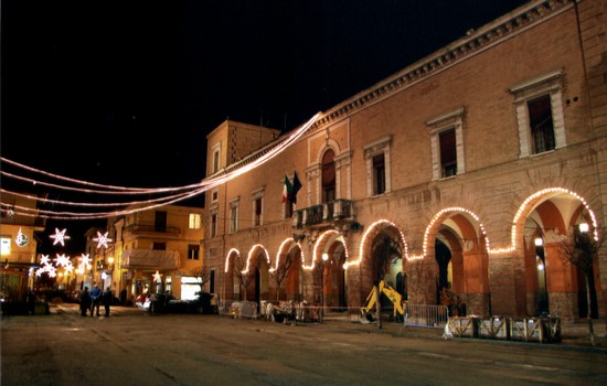 Castel Bolognese, la piazza