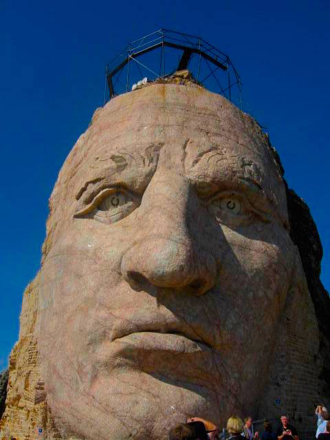 Crazy Horse da vicino.