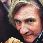 Depardieu con un tartufo gigante (foto Bruno Murialdo)