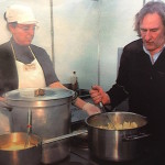 Depardieu in cucina (foto Bruno Murialdo)