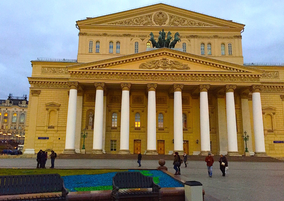 Il famoso teatro Bolshoi