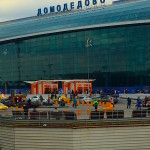 L'arrivo all'Aeroporto Domodedovo