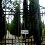 L'ingresso della casa di Castel Bolognese