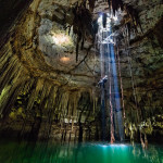 Un cenote in Messico