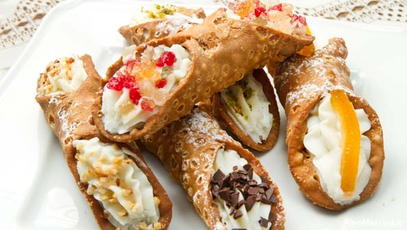 Uno dei cannoli prima del lancio