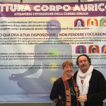 Corrado e Luisa al loro stand, sono una coppia anche nella vita