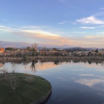 Uno dei panorami che si gode dalla terrazza del Resort