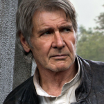 Han Solo (cioè Harrison Ford) nel settimo episodio